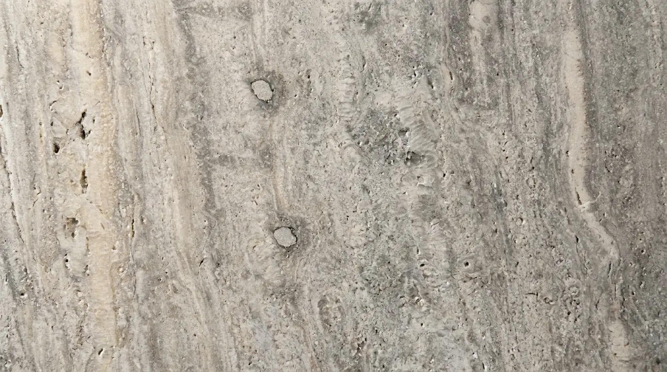 silver travertine detail silver travertine detail