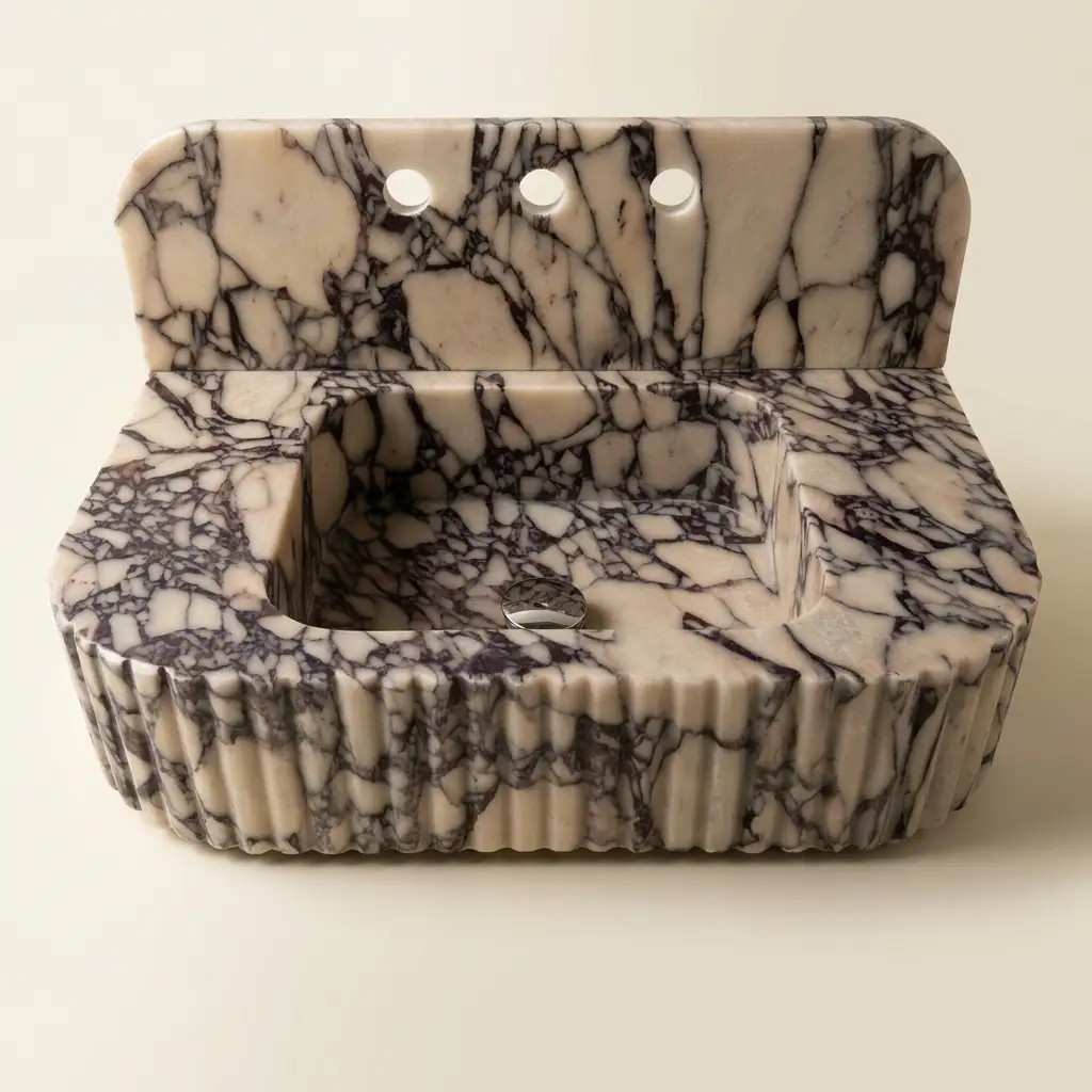 Home calacatta viola sink
